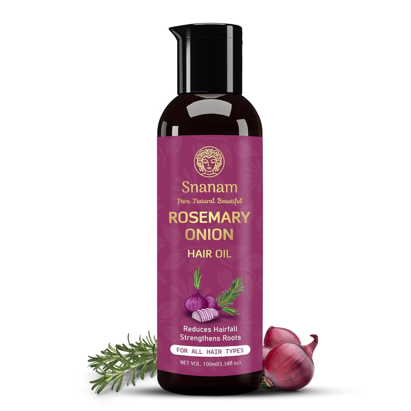 Snanam Rosemary Onion Hair Oil - 100ml