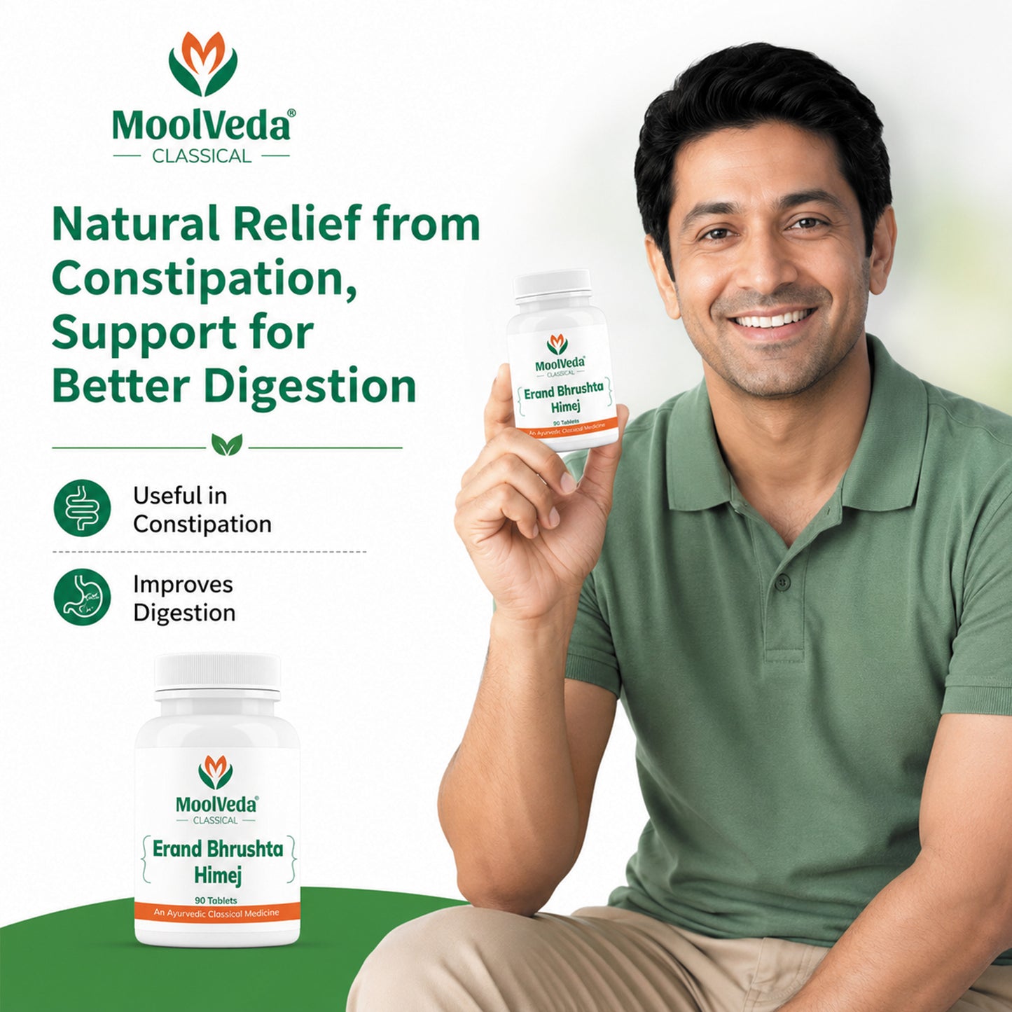 Moolveda Erand Bhrushta Himej, 90 Tablets