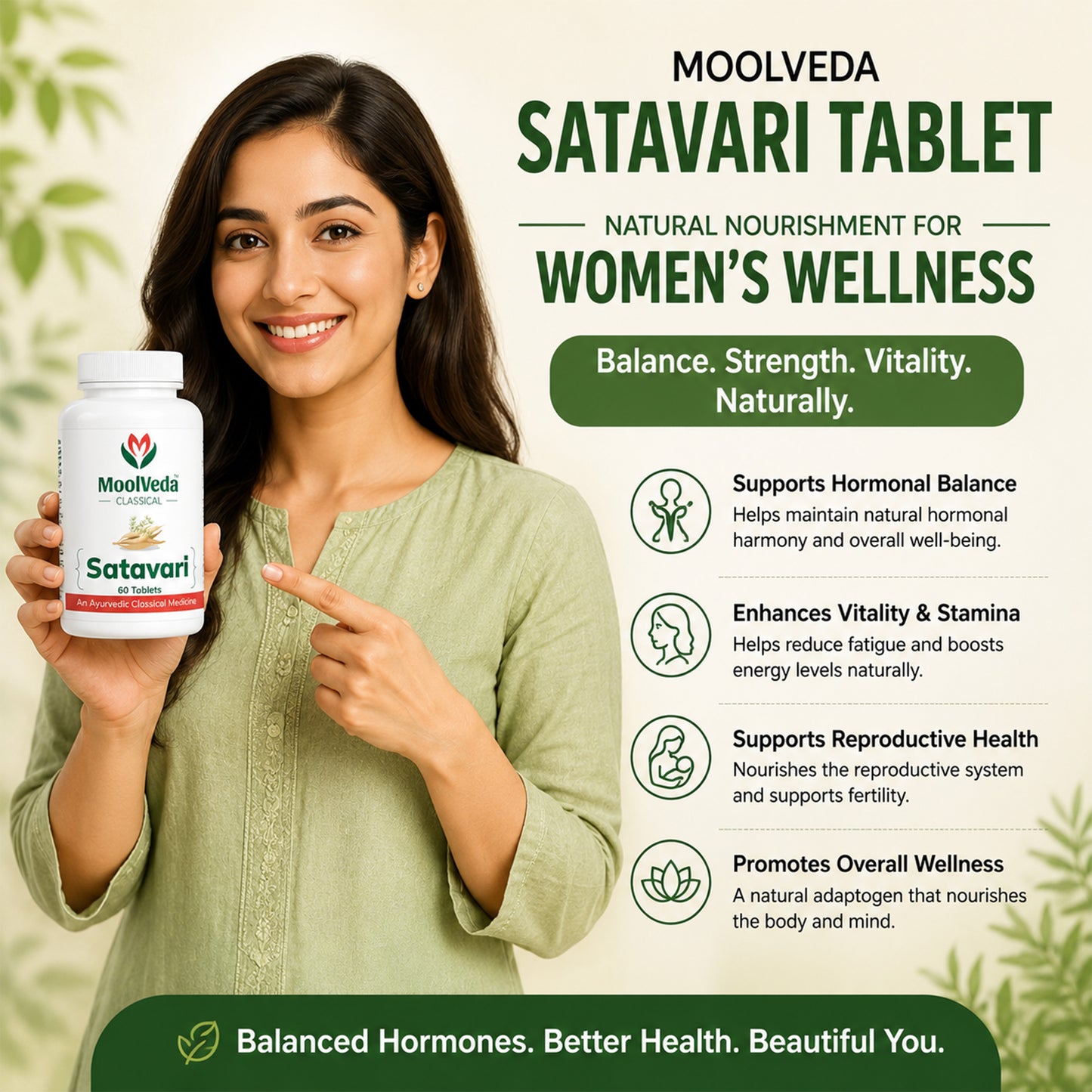 Moolveda Satavari 60 Tablets