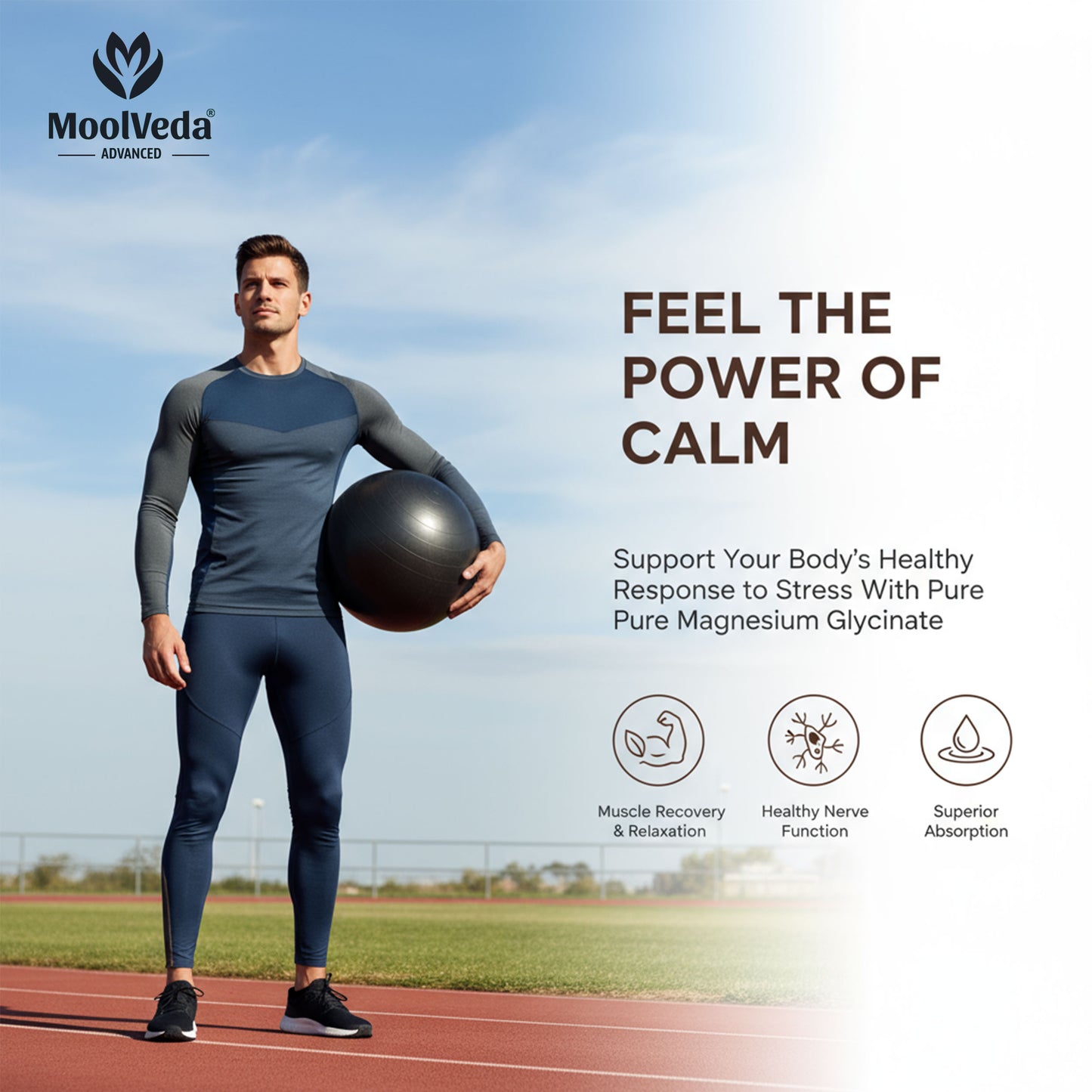 Magnesium Glycinate Tablets 2000mg | High Absorption Magnesium for Deep Sleep, Relaxation & Muscle Recovery | 120 Tablets