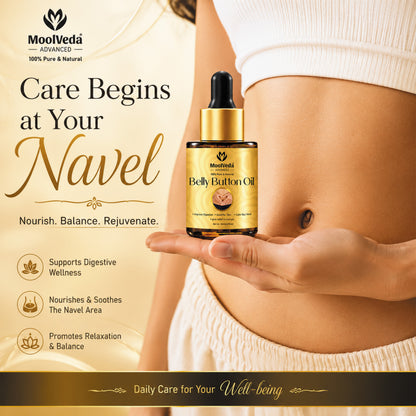 Moolveda Belly Button (Nabhi) Oil, 20ml