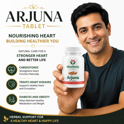 Moolveda Arjuna - 60 Tablets