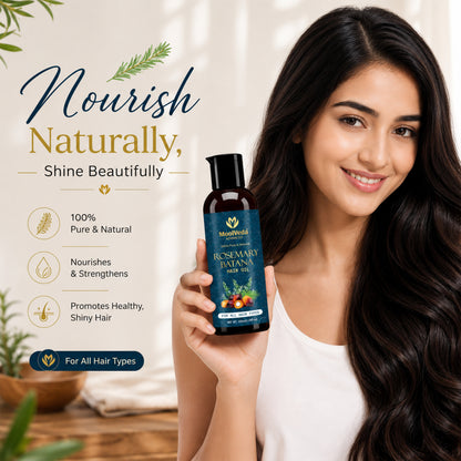Moolveda Rosemary Batana Hair oil - 100ml