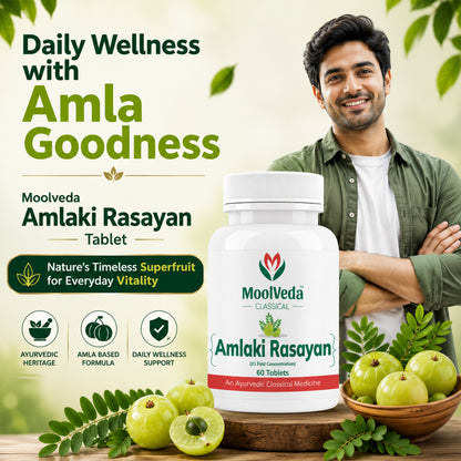 Moolveda Amalaki Rasayan 60 Veg Tablets (Pack Of 2)