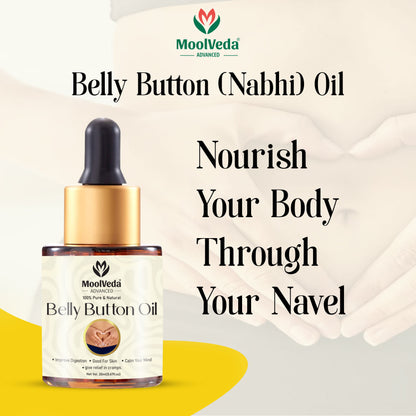 Moolveda Belly Button (Nabhi) Oil, 20ml