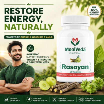 Moolveda Rasayan Tablets, 90 Veg Tablets