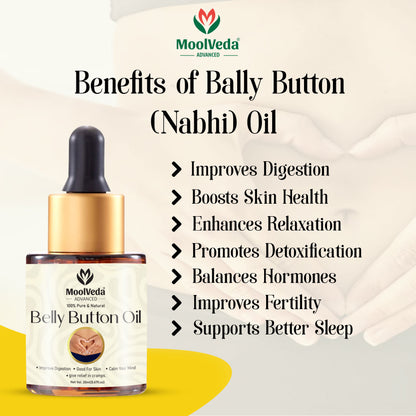 Moolveda Belly Button (Nabhi) Oil, 20ml