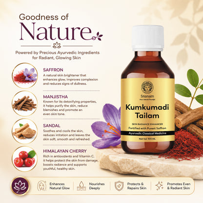 Snanam Kumkumadi Tailam Face Oil 100 ml