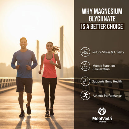 Magnesium Glycinate Tablets 2000mg | High Absorption Magnesium for Deep Sleep, Relaxation & Muscle Recovery | 120 Tablets
