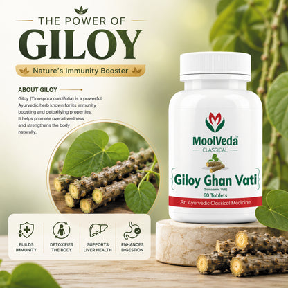 Moolveda Giloy Ghanvati 60 Tablets