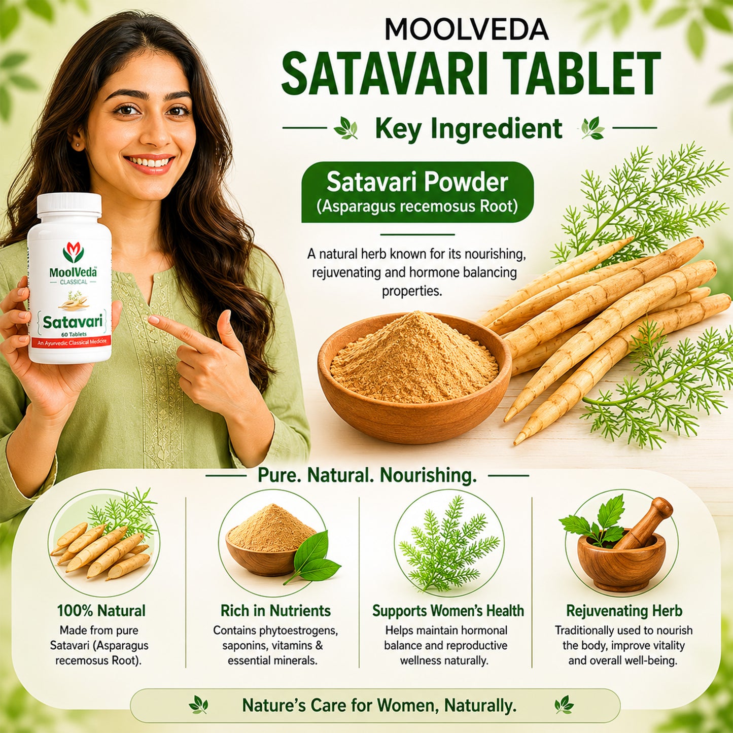 Moolveda Satavari 60 Tablets
