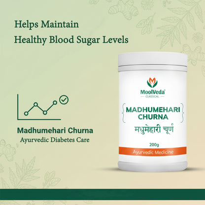 Moolveda Madhumehari Churna for Diabetes Care 200gm