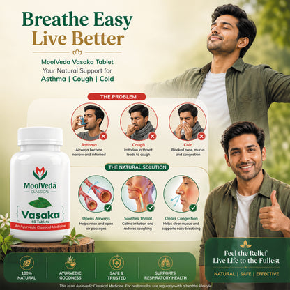 Moolveda Vasaka 60 Tablets