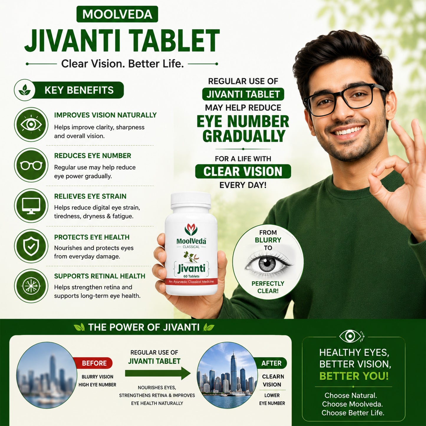 Moolveda Jivanti 60 Tablets