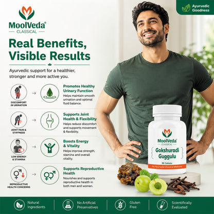 Moolveda Gokshuradi Guggulu - 90 Tablets