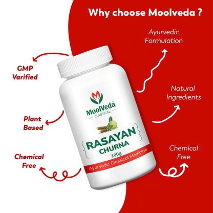 Moolveda Rasayan Churna, 100gm