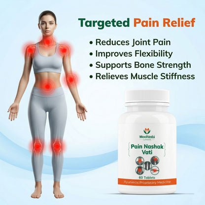 Moolveda Pain Nashak Vati 60 Tablets