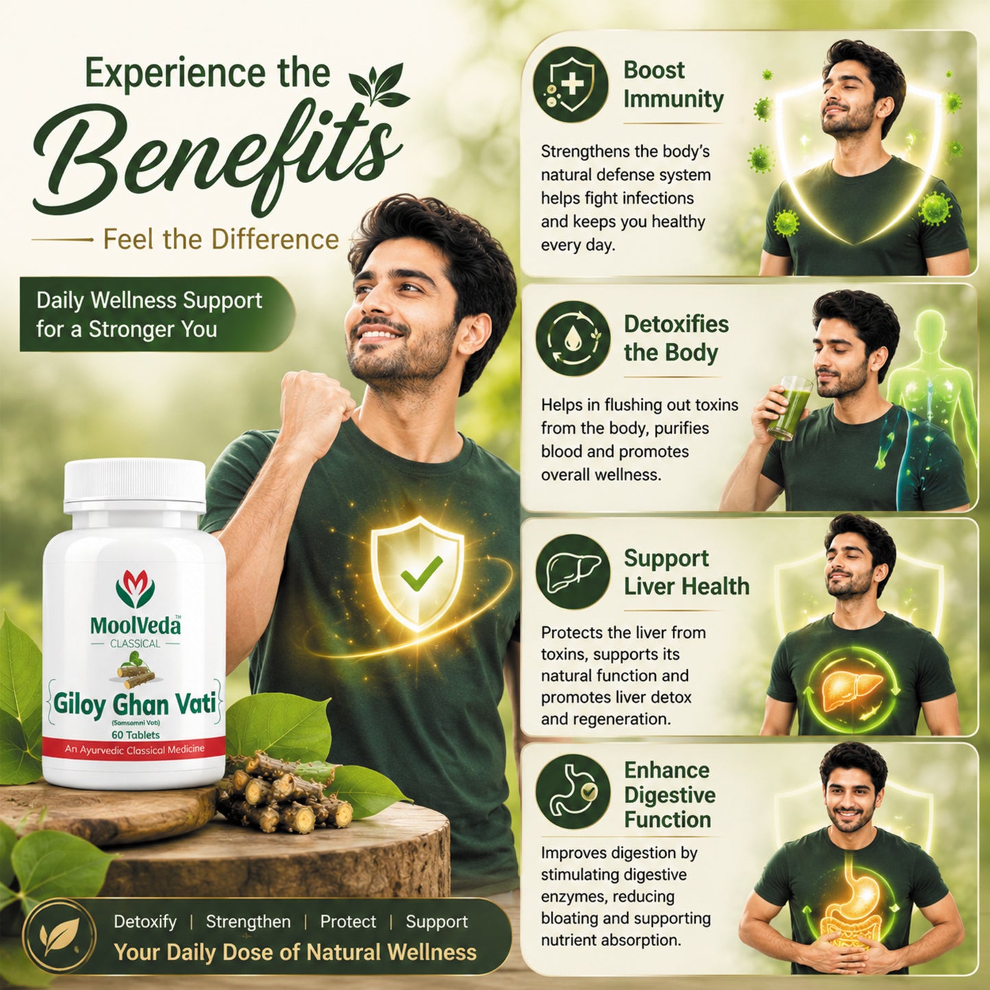 Moolveda Giloy Ghanvati 60 Tablets