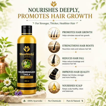 Moolveda Neelibringadi Neelibhringadi Keram/ Tailam 200ml