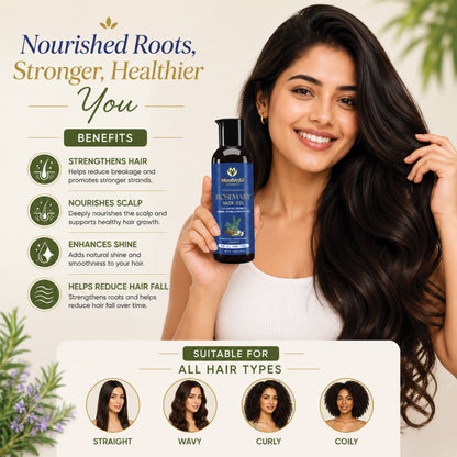 Moolveda Pure Rosemary Hair Oil-100ml