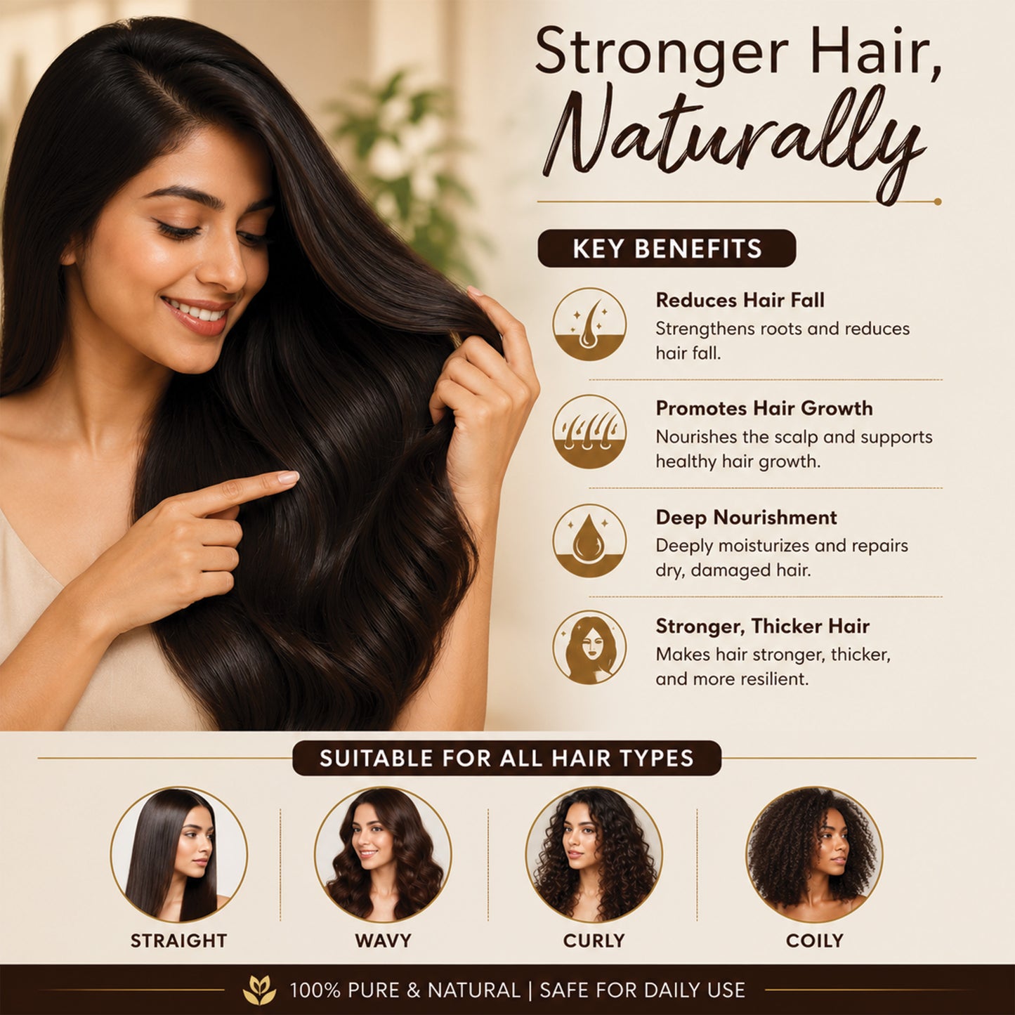 Moolveda Pure Batana Hair Oil -100ml