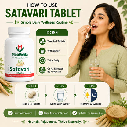Moolveda Satavari 60 Tablets