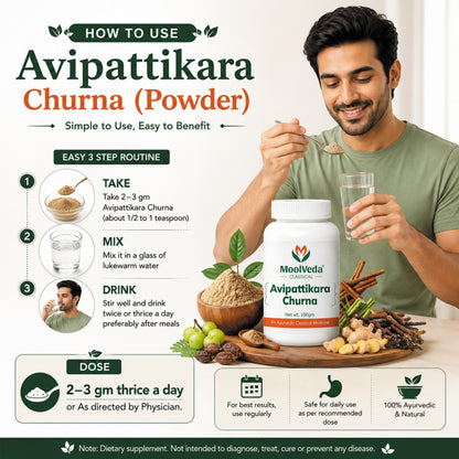 Moolveda Avipattikar Churna, 100g