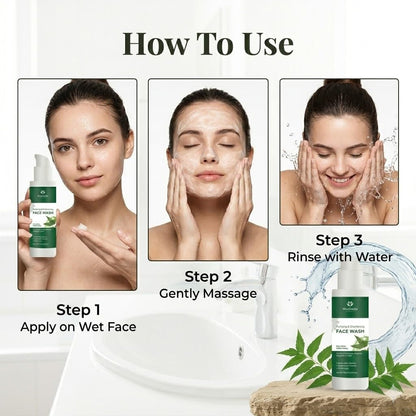 Moolveda Purifying & Brightening Face Wash, 100ml