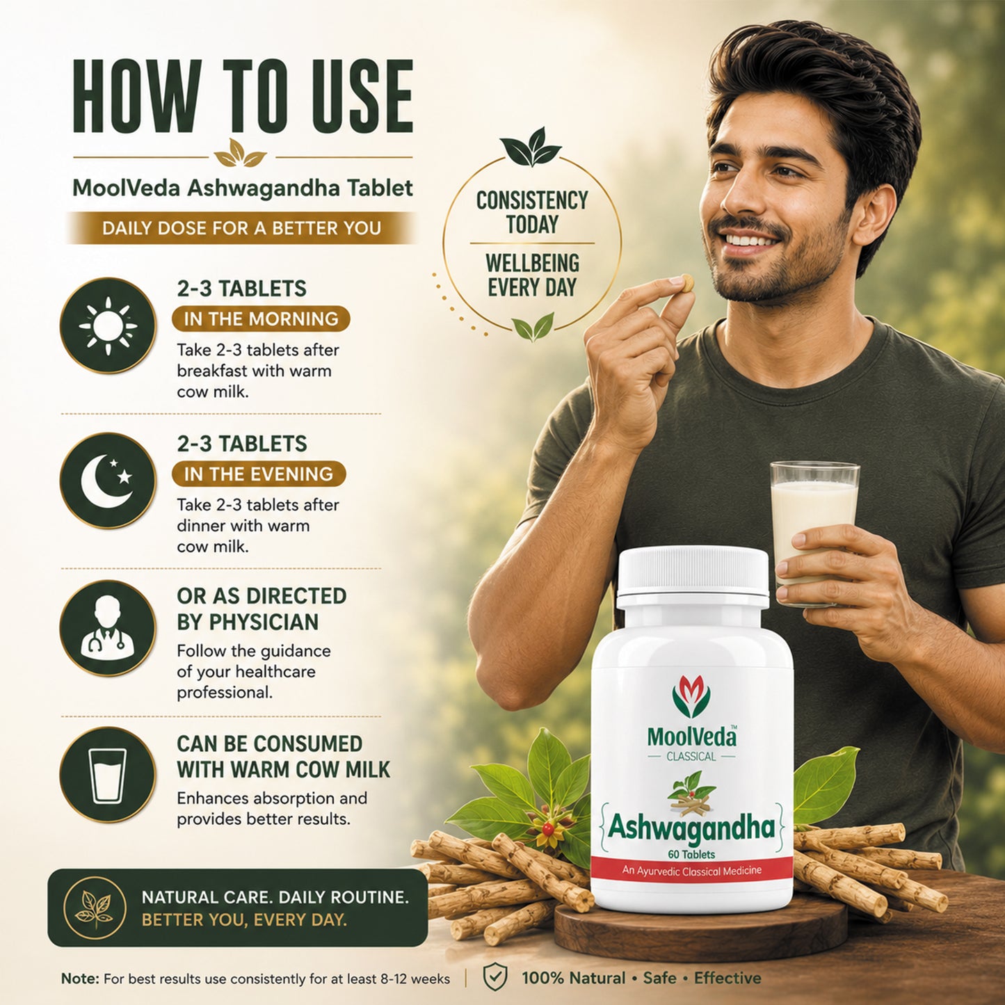 Moolveda Ashwagandha 60 Tablets