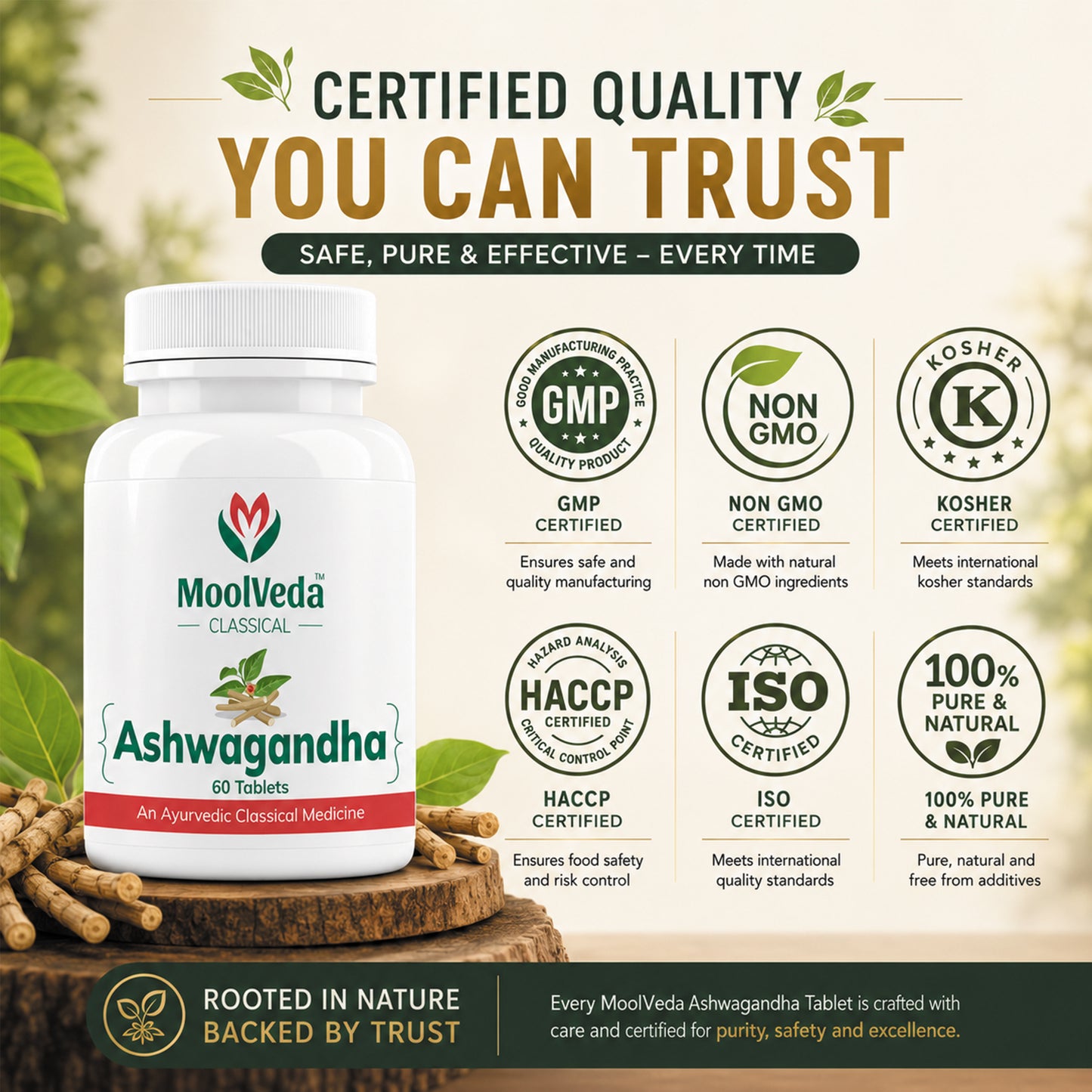 Moolveda Ashwagandha 60 Tablets