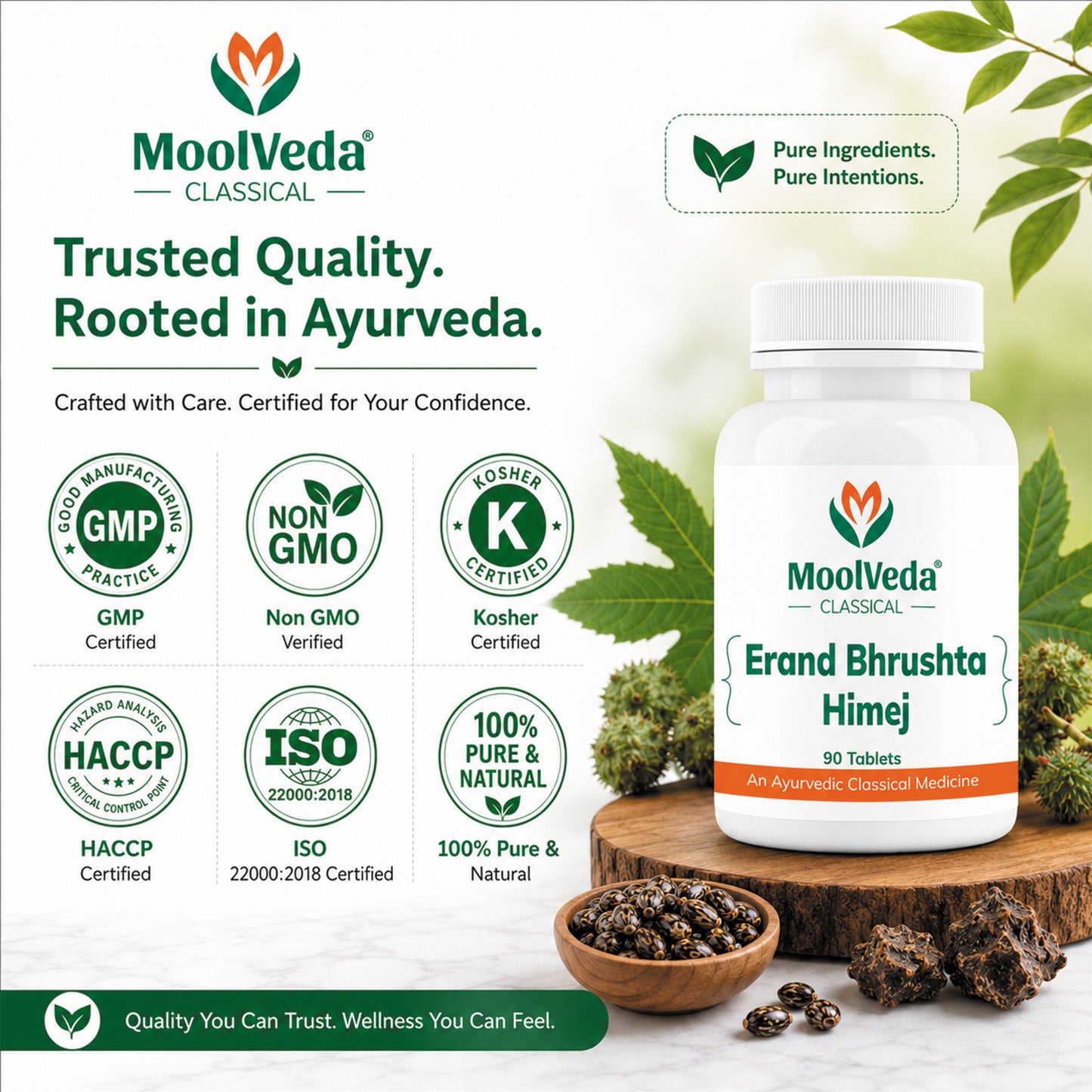 Moolveda Erand Bhrushta Himej, 90 Tablets