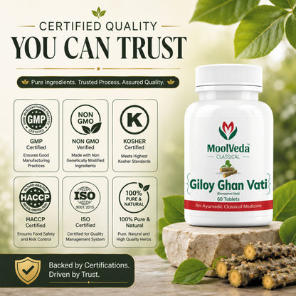 Moolveda Giloy Ghanvati 60 Tablets