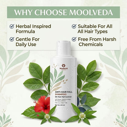 Moolveda Anti Hair Fall Shampoo 250ml