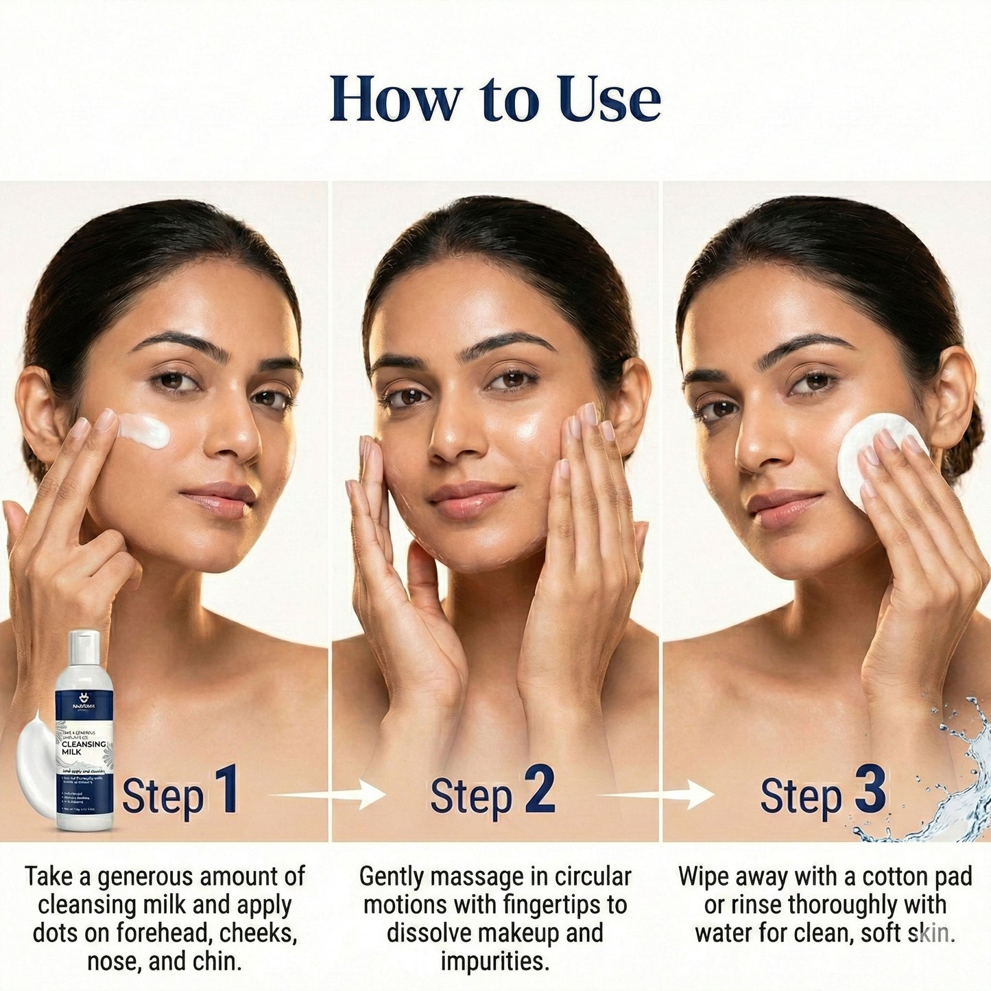 Moolveda Rejuvenating & Nourishing Cleansing Milk 100ml