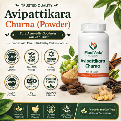 Moolveda Avipattikar Churna, 100g