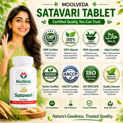 Moolveda Satavari 60 Tablets