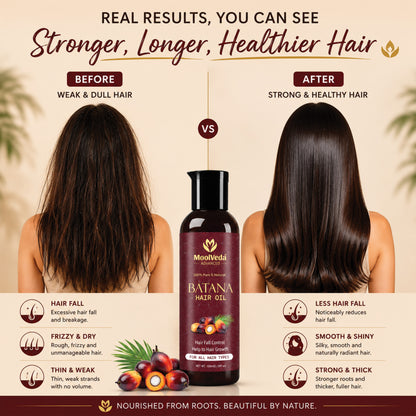 Moolveda Pure Batana Hair Oil -100ml