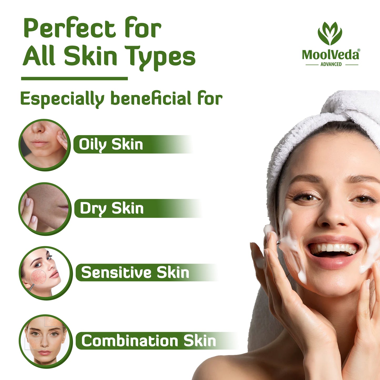 Moolveda Niacinamide, Alum & Neem Face Cleanser-100ml