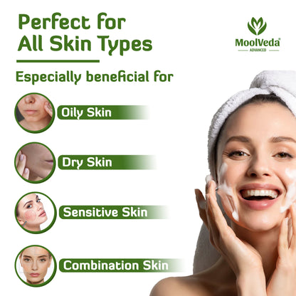 Moolveda Niacinamide, Alum & Neem Face Cleanser-100ml