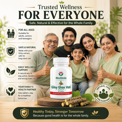 Moolveda Giloy Ghanvati 60 Tablets