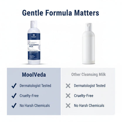 Moolveda Rejuvenating & Nourishing Cleansing Milk 100ml