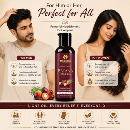Moolveda Pure Batana Hair Oil -100ml