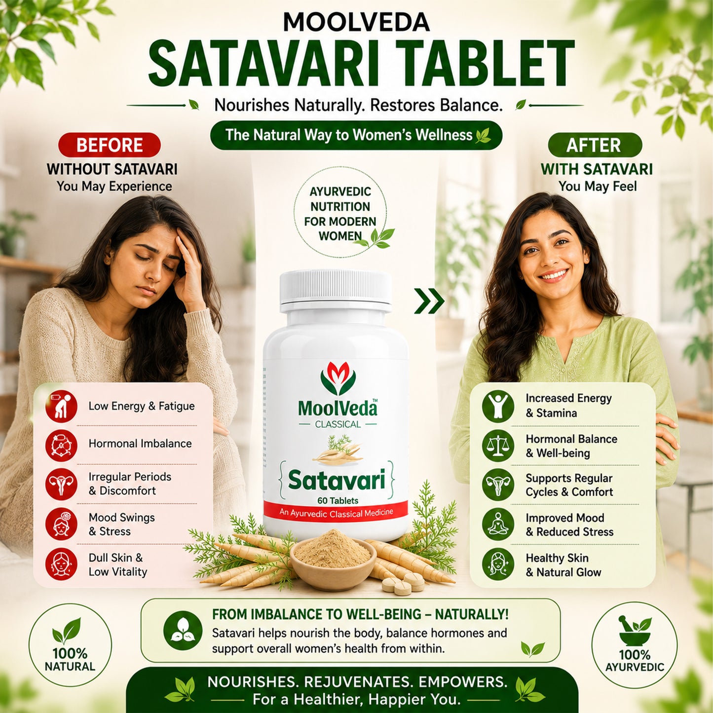 Moolveda Satavari 60 Tablets