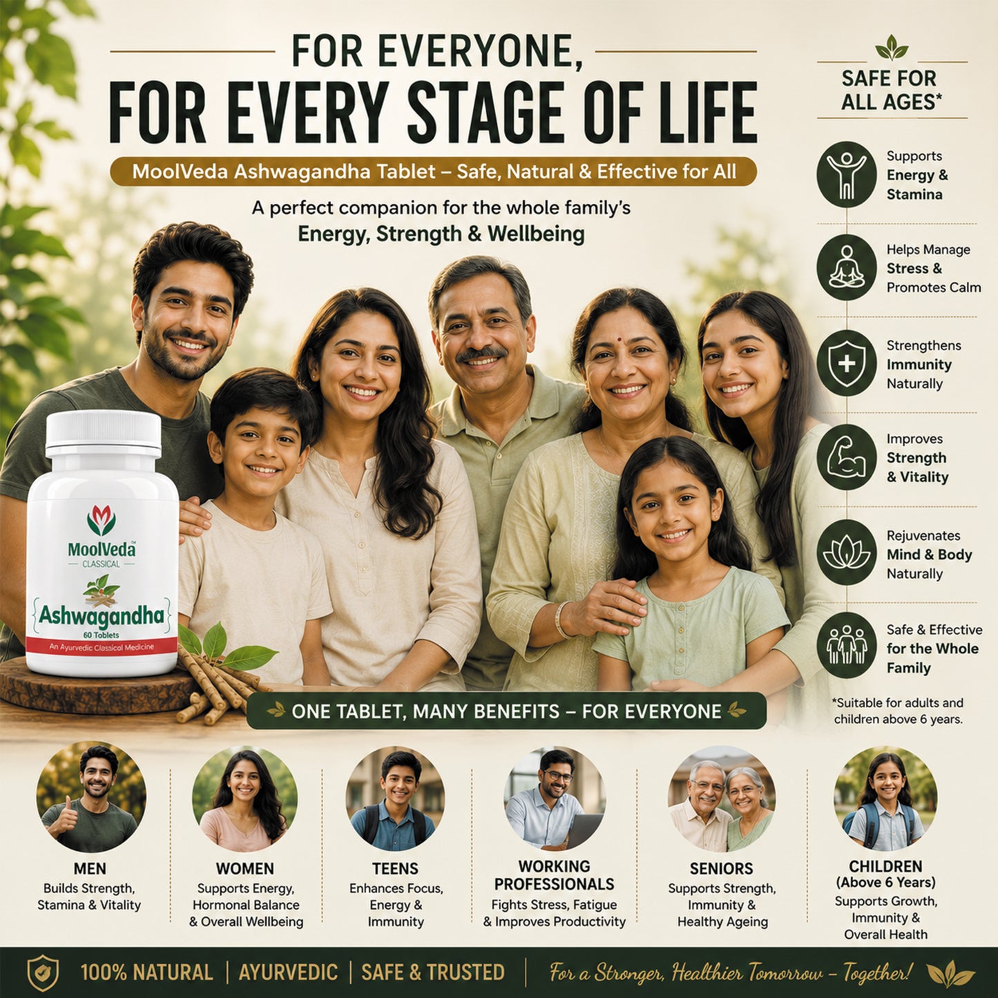 Moolveda Ashwagandha 60 Tablets