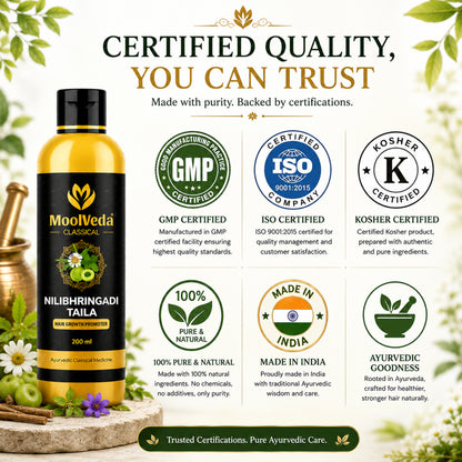 Moolveda Neelibringadi Neelibhringadi Keram/ Tailam 200ml