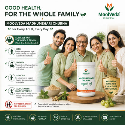Moolveda Madhumehari Churna for Diabetes Care 200gm