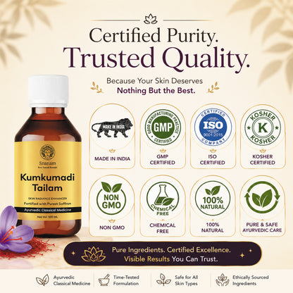 Snanam Kumkumadi Tailam Face Oil 100 ml