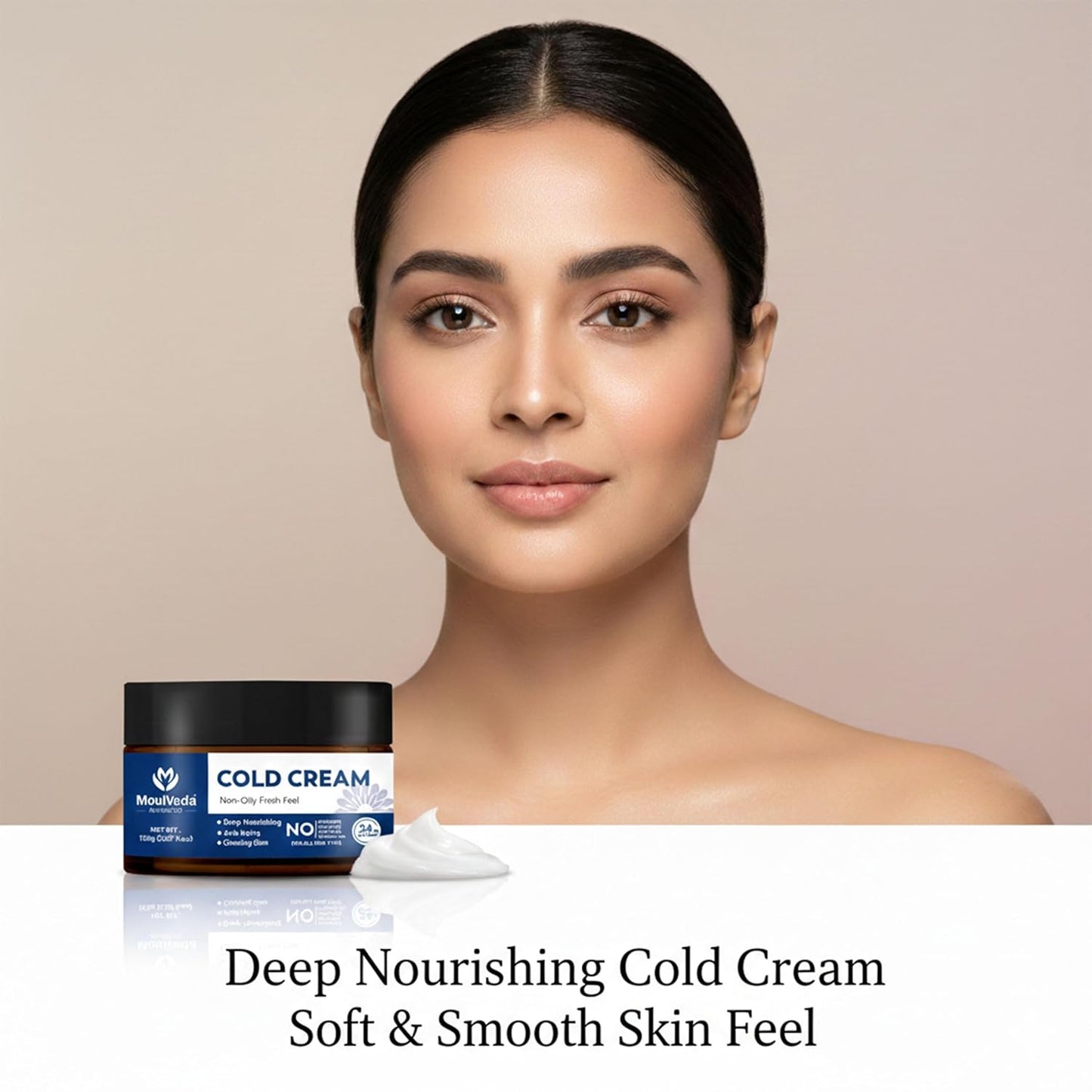 Moolveda Deep Nourishing Cold Cream for Winter, 100gm
