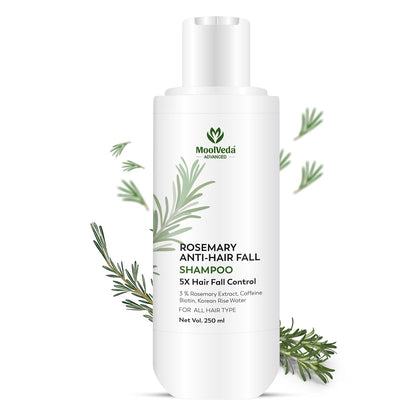 Moolveda Rosemary Anti Hair Fall Shampoo 250ml, 200ml