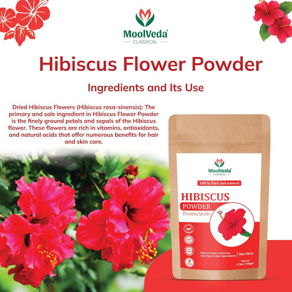 Moolveda Hibiscus Powder, 100 gm